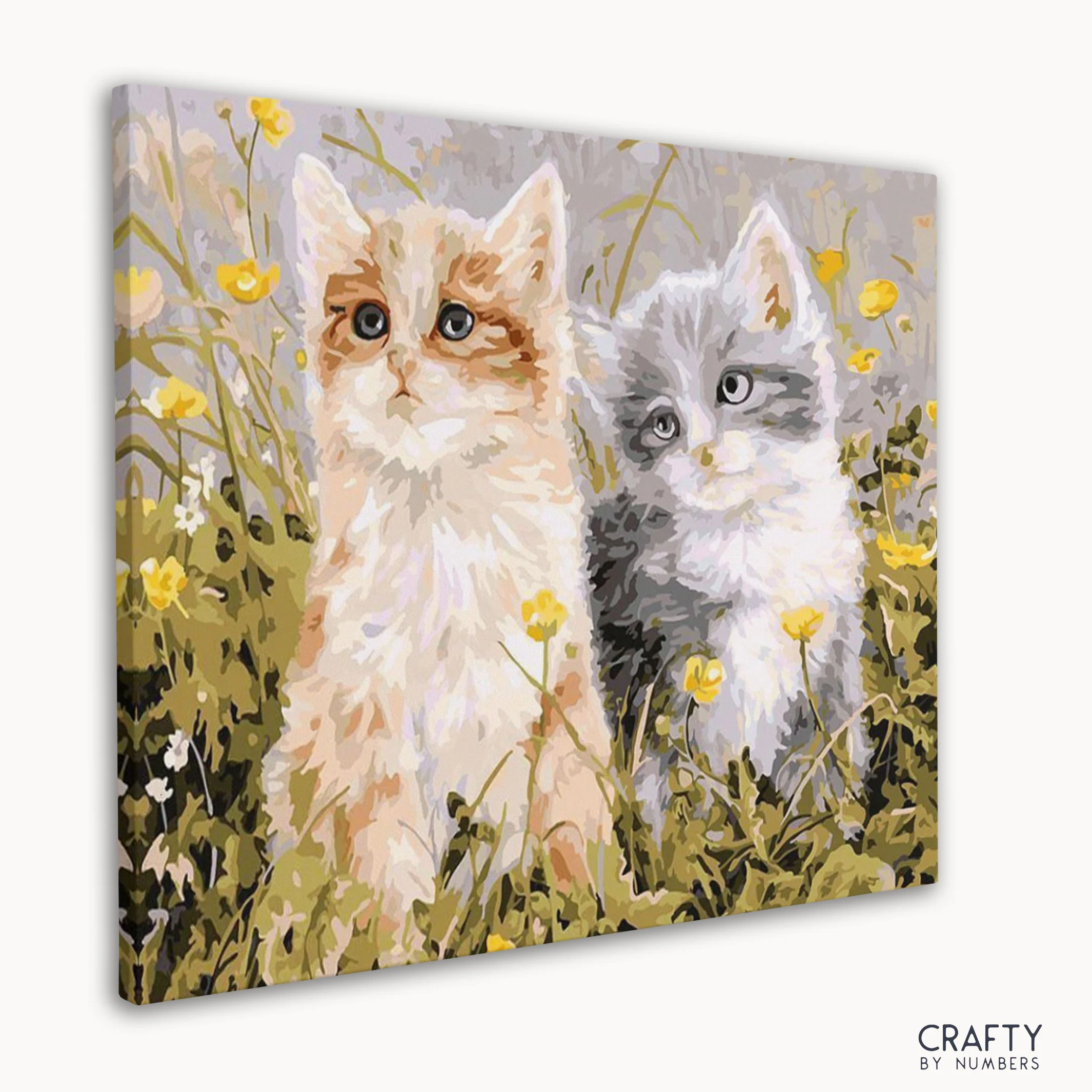 Two Cats Peering - Image 3