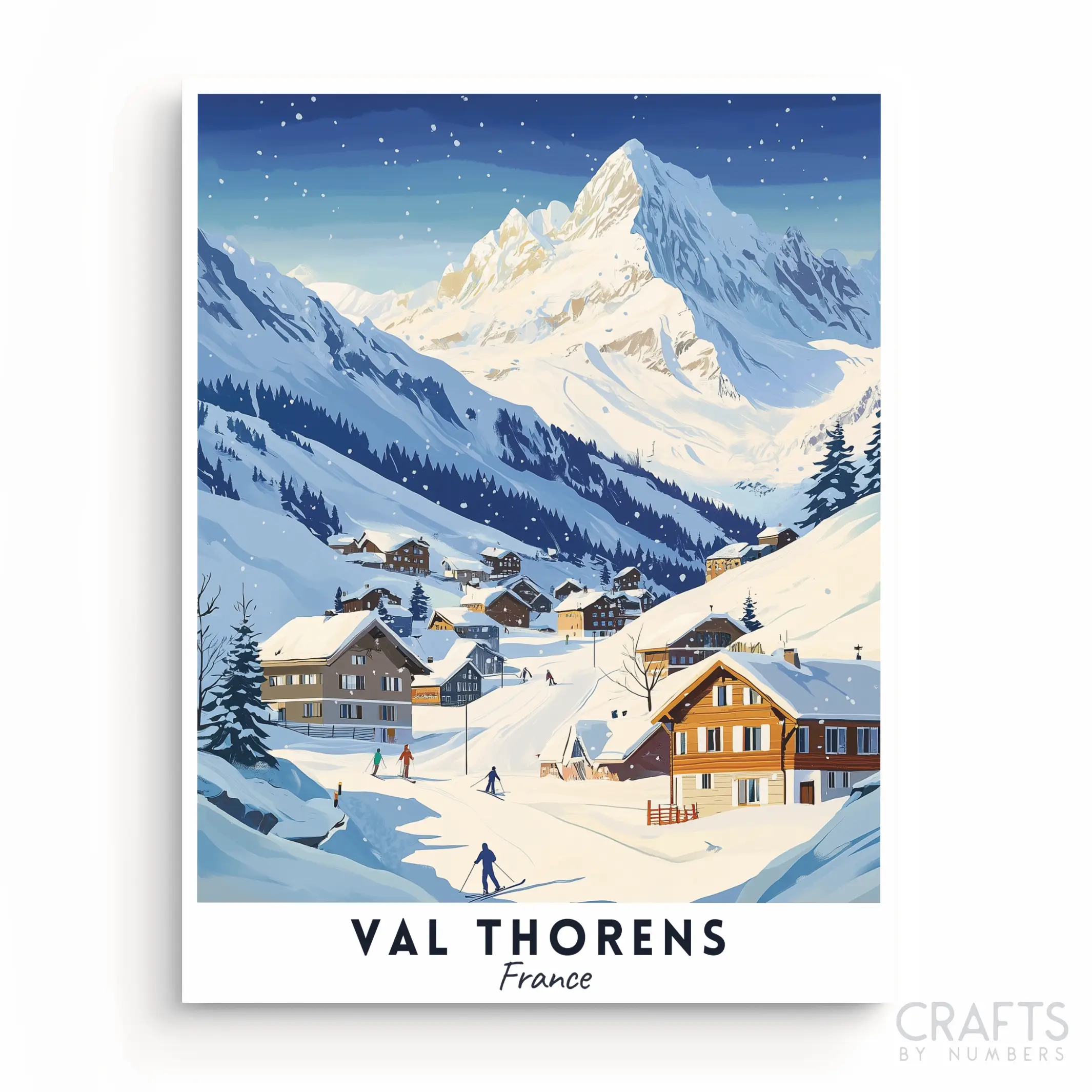 Val Thorens Travel Poster - Image 11