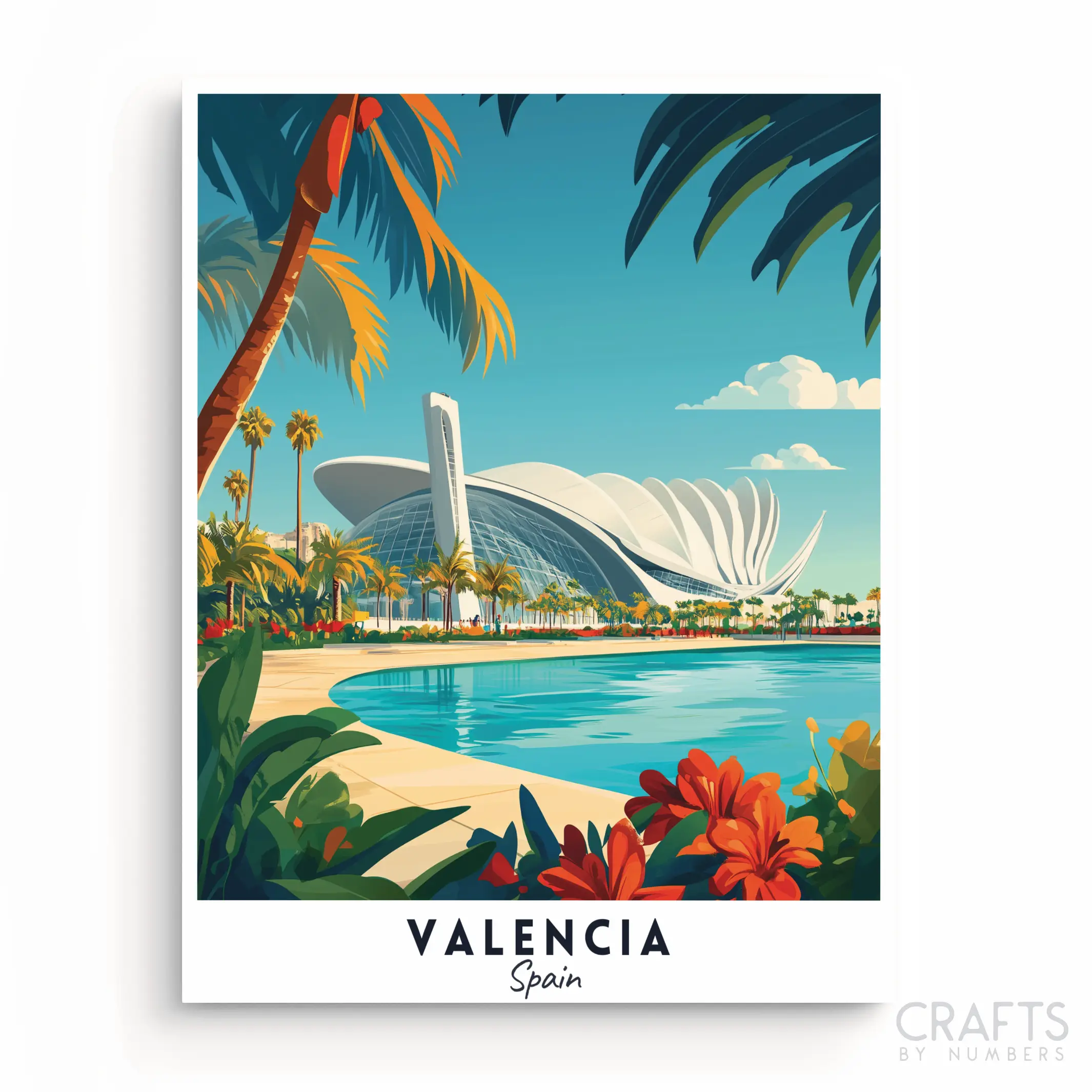 Valencia Travel Poster - Image 11