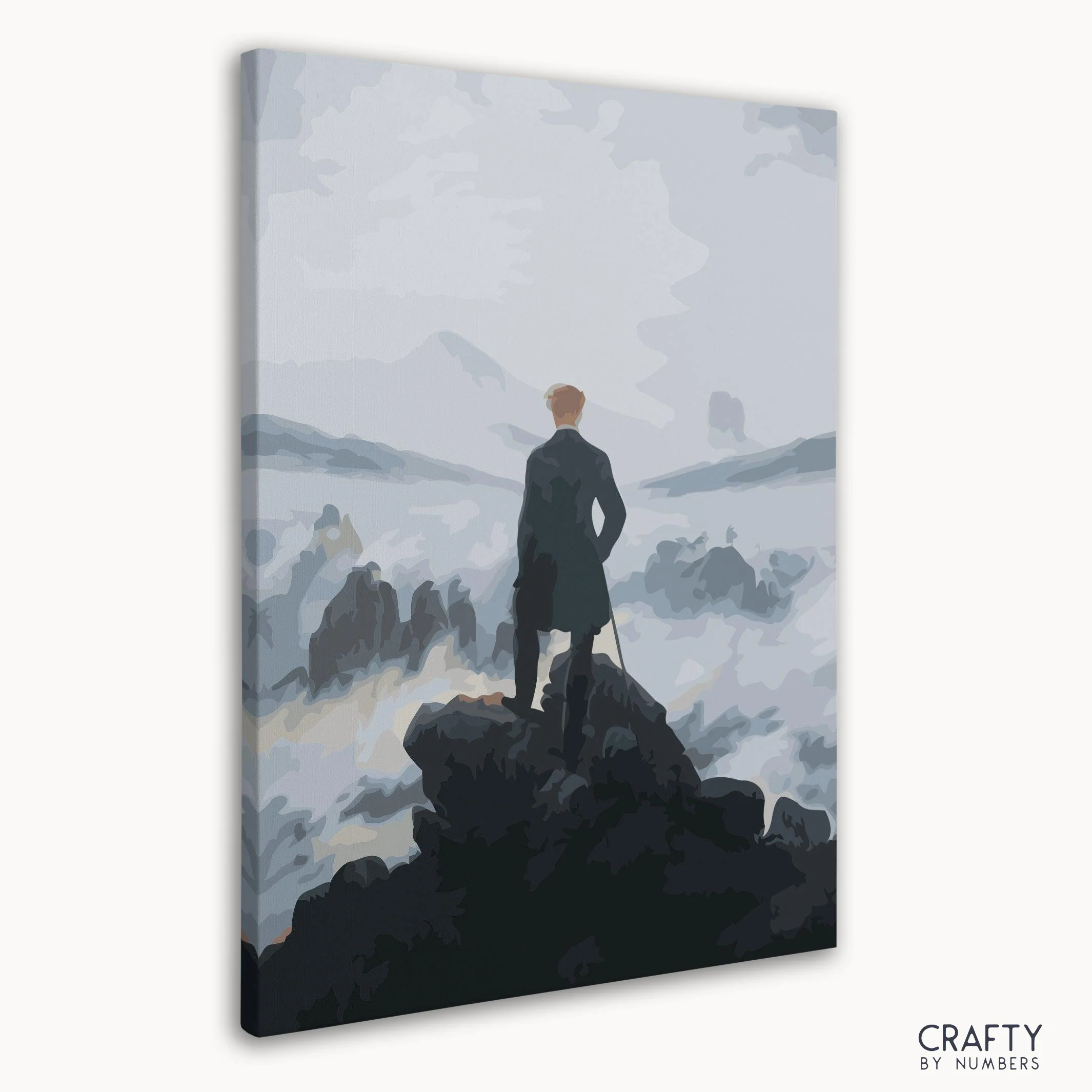 Wanderer Above The Sea of Fog - Caspar David Friedrich - Image 3