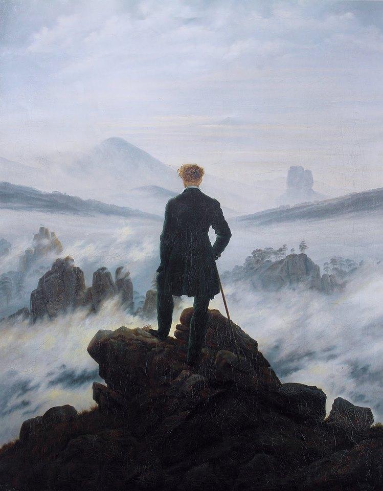 Wanderer Above The Sea of Fog - Caspar David Friedrich - Image 4