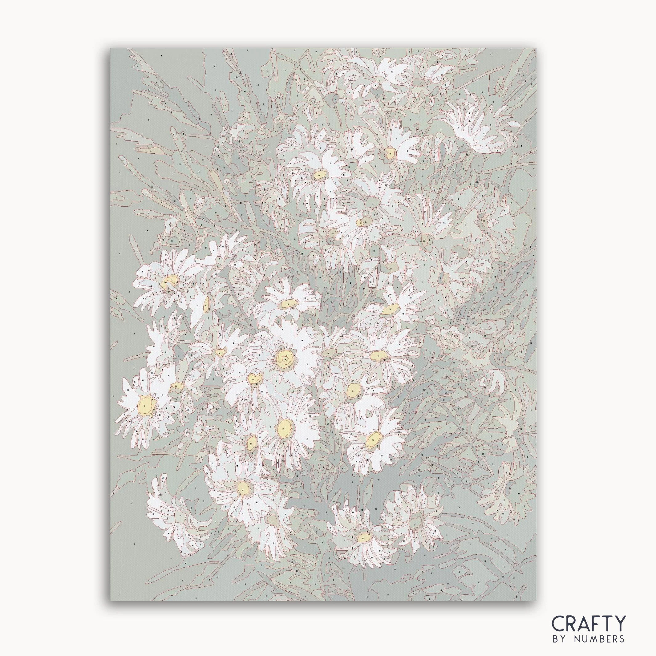 White Roses Daisies - Image 2