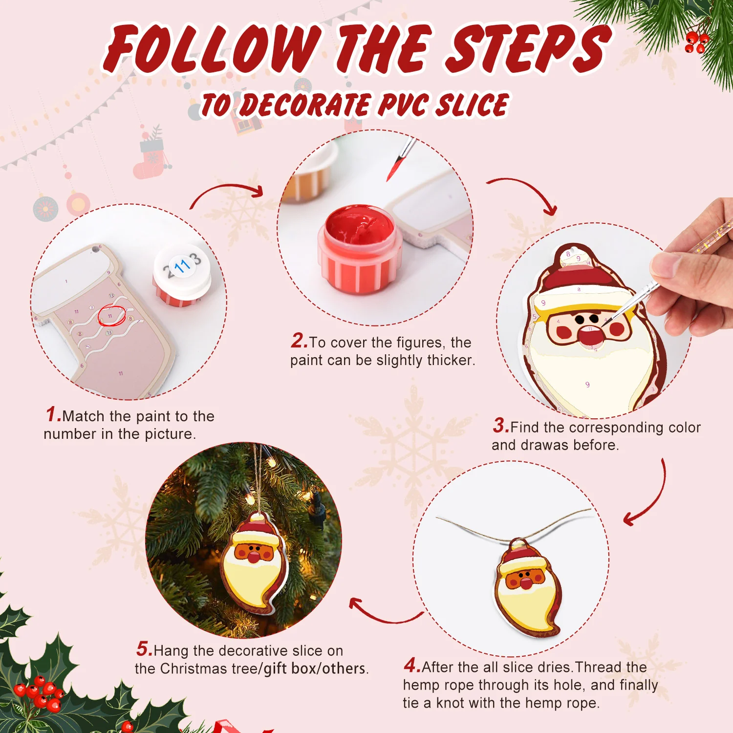 Winter Cookie Wonderland – Christmas Ornaments - Image 4