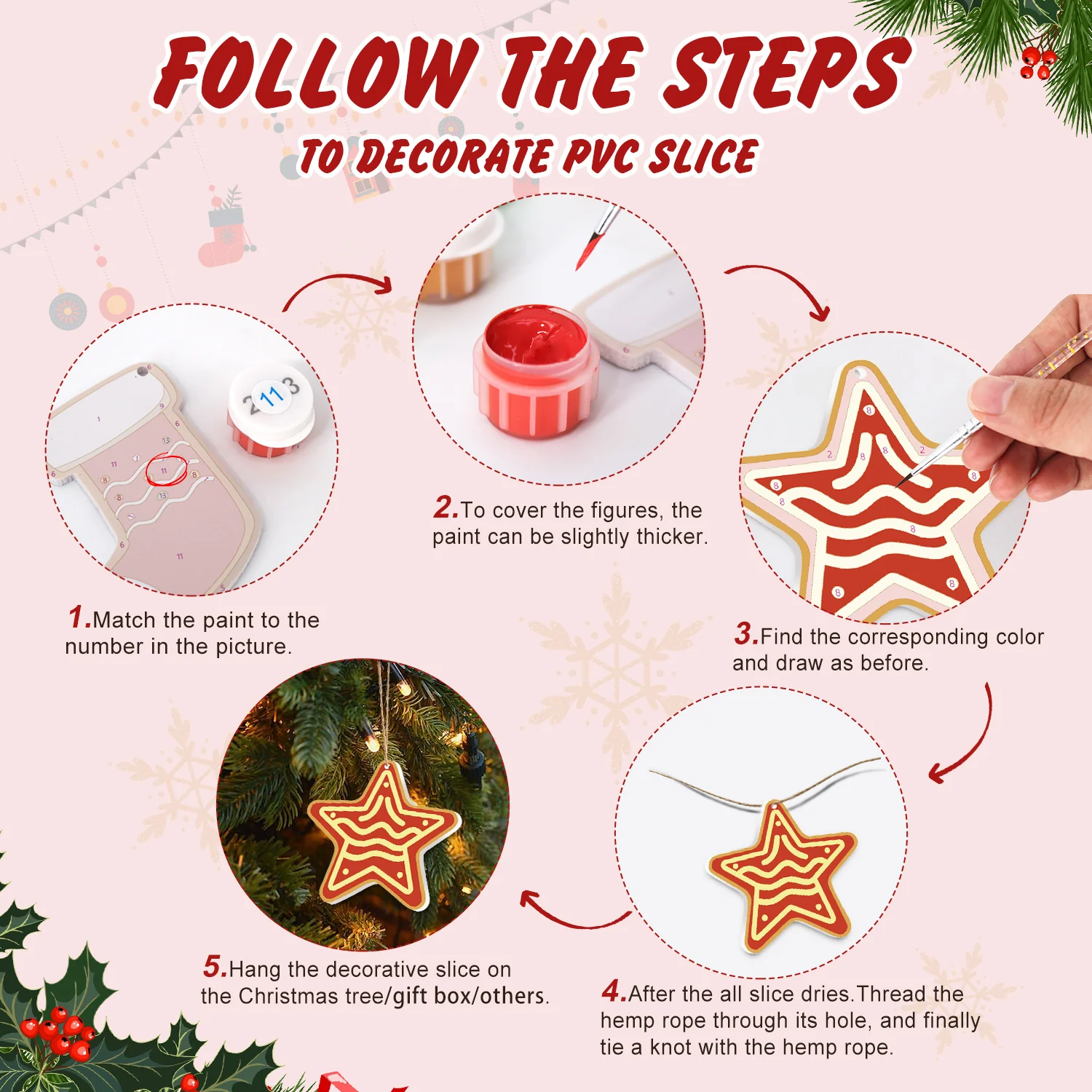 Winter Mittens & Magic – Christmas Ornaments - Image 4