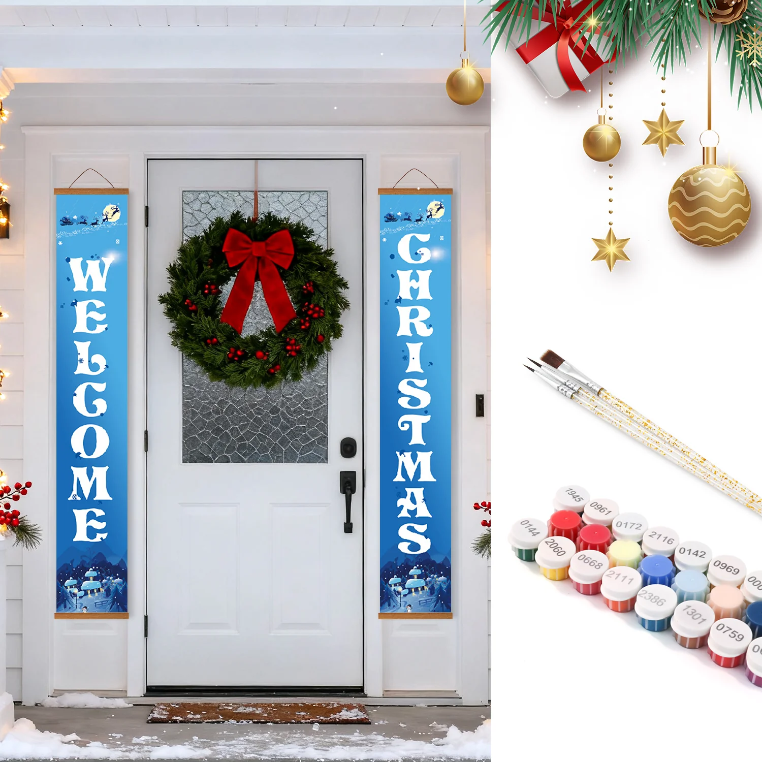 Winter Welcome – Porch Sign - Image 18