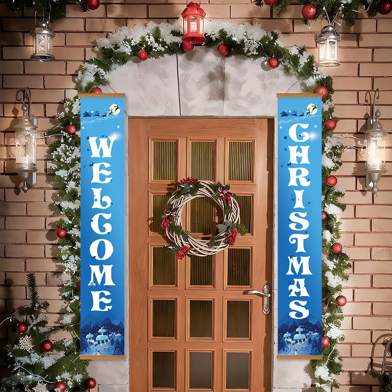 Winter Welcome – Porch Sign - Image 4
