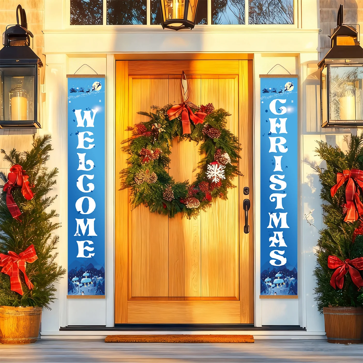 Winter Welcome – Porch Sign - Image 9