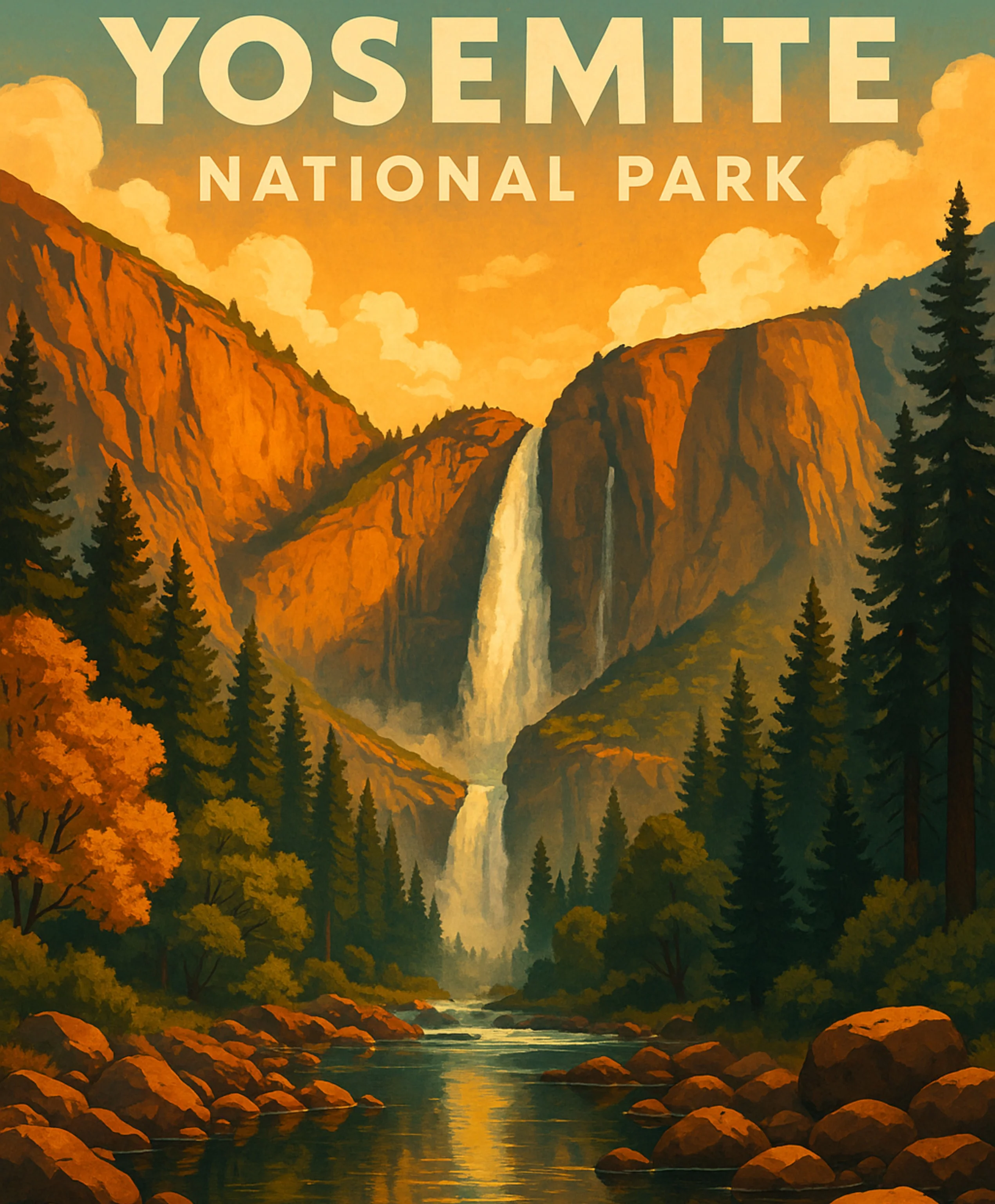 Yosemite – National Park (Majestic Falls) - Image 4